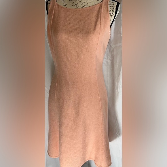 Bill Blass Bateau Neckline Mini Dress Size 12 - Picture 1 of 7